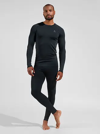 ODLO | Maglia funzionale da uomo WARM ECO Baselayer | schwarz